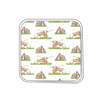 Mascot Mania in Texas Organic Cotton Swaddle Blanket (Pre-Order Arriving Fall 2025)