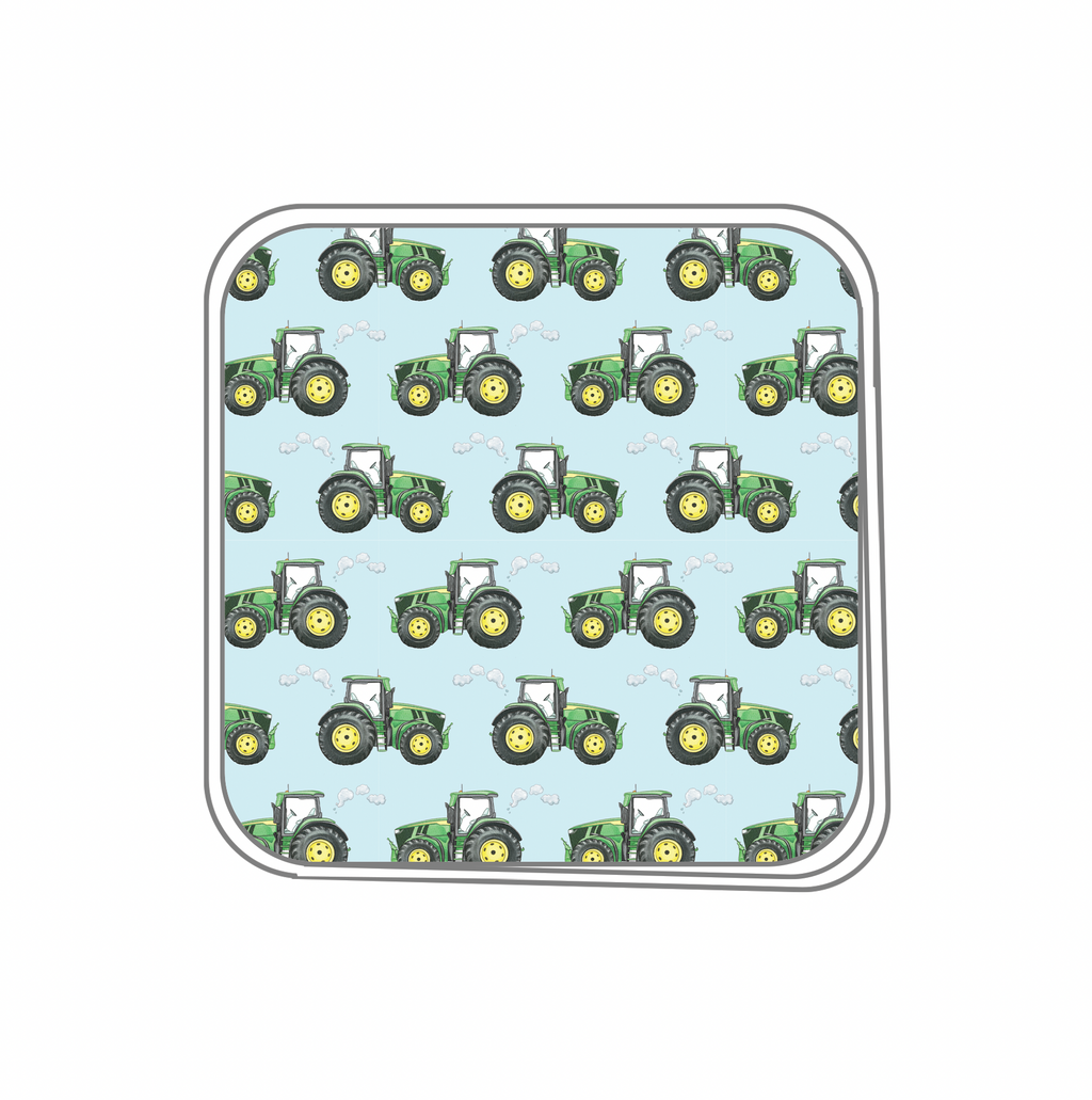 toot, Toot, Tractor! Organic Muslin Swaddle Blanket (Pre-Order Arriving Spring 2027)