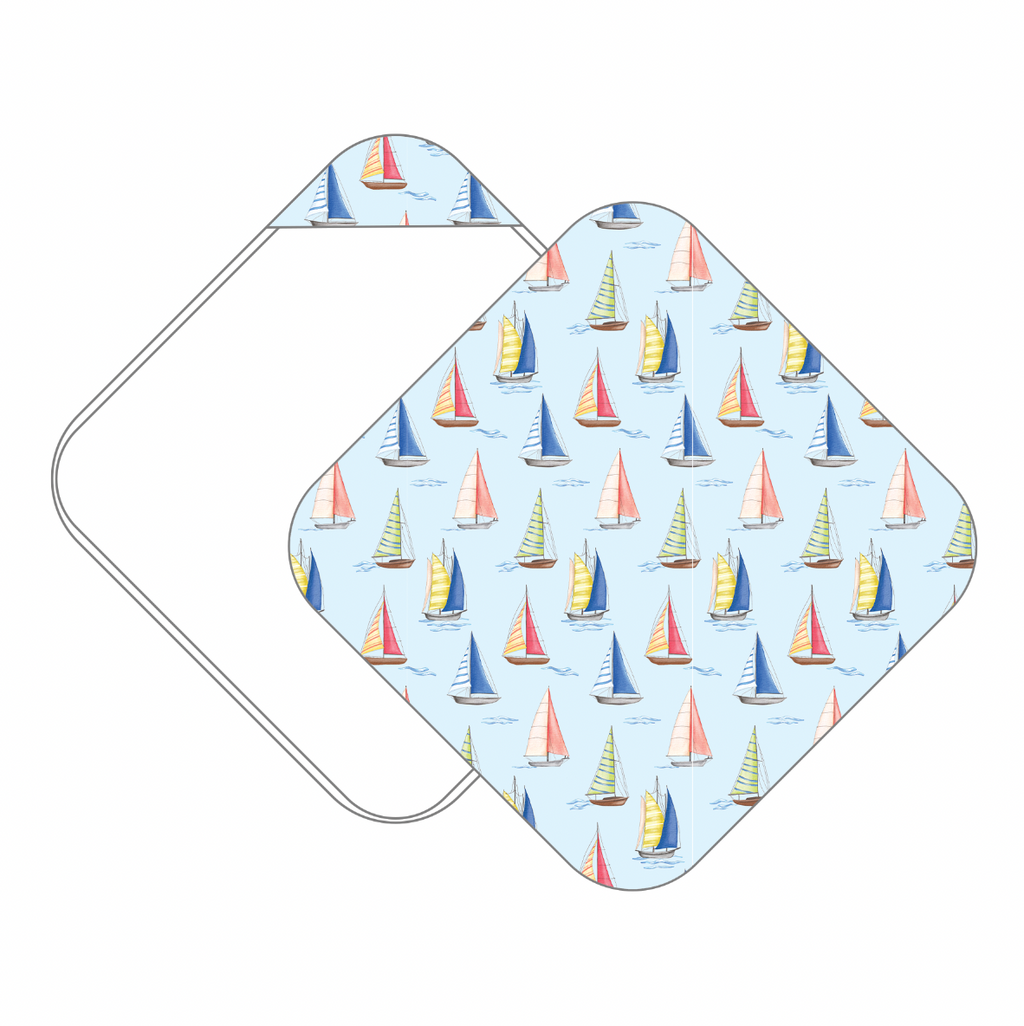 Sea You Soon Muslin Hooded Baby Towel (Pre-Order Arriving Spring 2027)