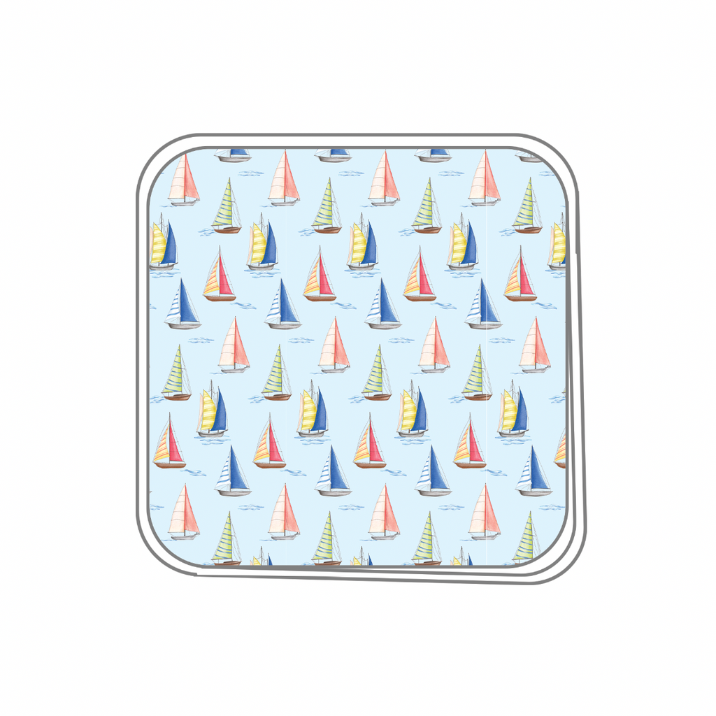 Sea You Soon Organic Muslin Swaddle Blanket (Pre-Order Arriving Spring 2027)