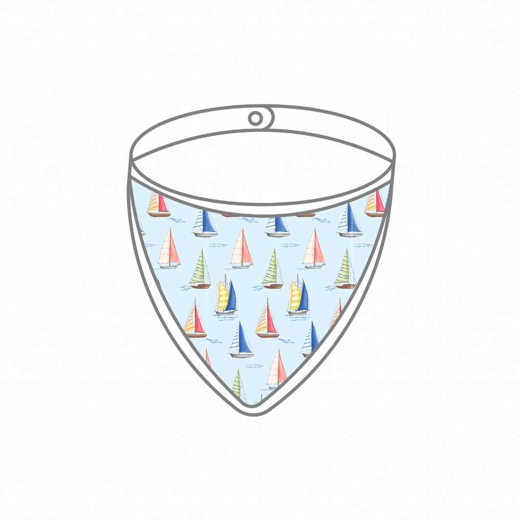 Sea You Soon Organic Muslin Bib (Pre-Order Arriving Spring 2027)