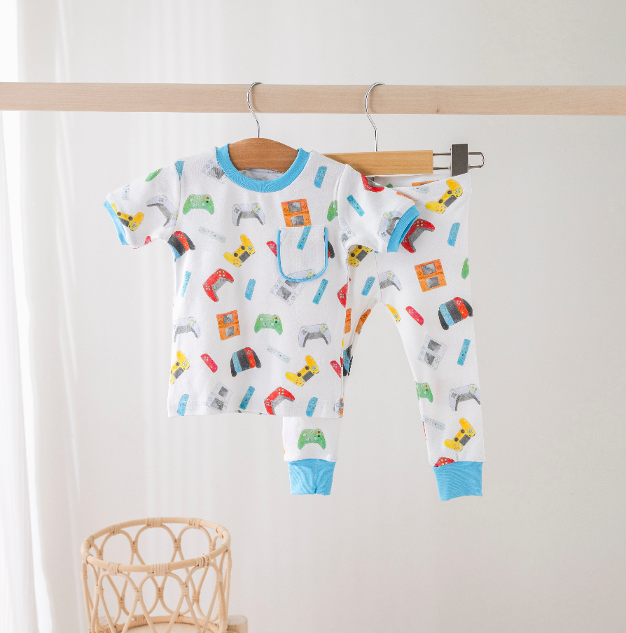 Out of Control Organic Cotton Kids Pajamas (Pre-Order Arriving Spring 2026)