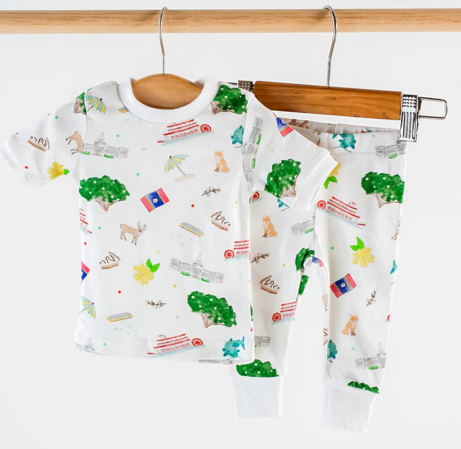 Mississippi Kids Organic Cotton Kids Pajamas (Pre-Order Arriving Spring 2026)