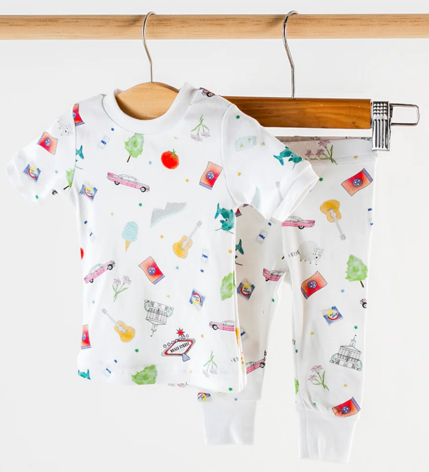 Tennessee Kids Organic Cotton Kids Pajamas (Pre-Order Arriving Spring 2026)