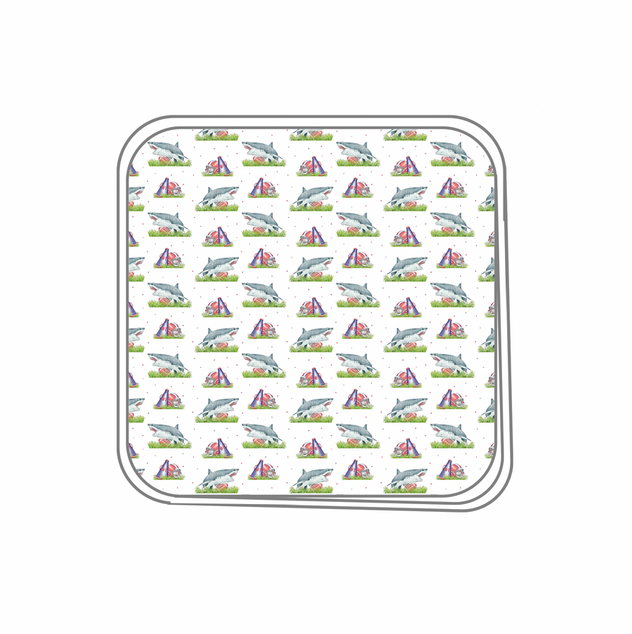 Mascot Mania in Ole Miss Organic Muslin Swaddle Blanket (Pre-Order Arriving Spring 2026)