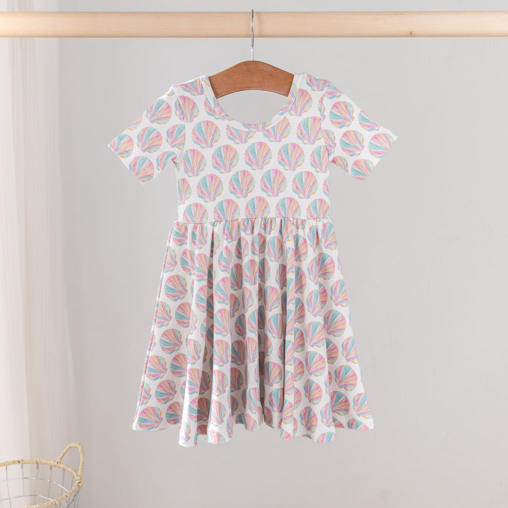 Shell Yeah Organic Cotton Dress for Kids