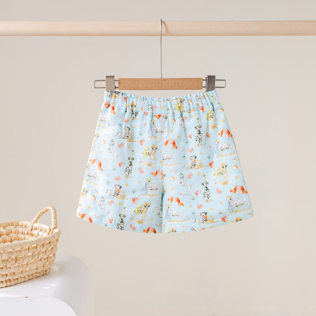Spot the Fun Organic Muslin Shorts (Pre-Order Arriving Spring 2027)
