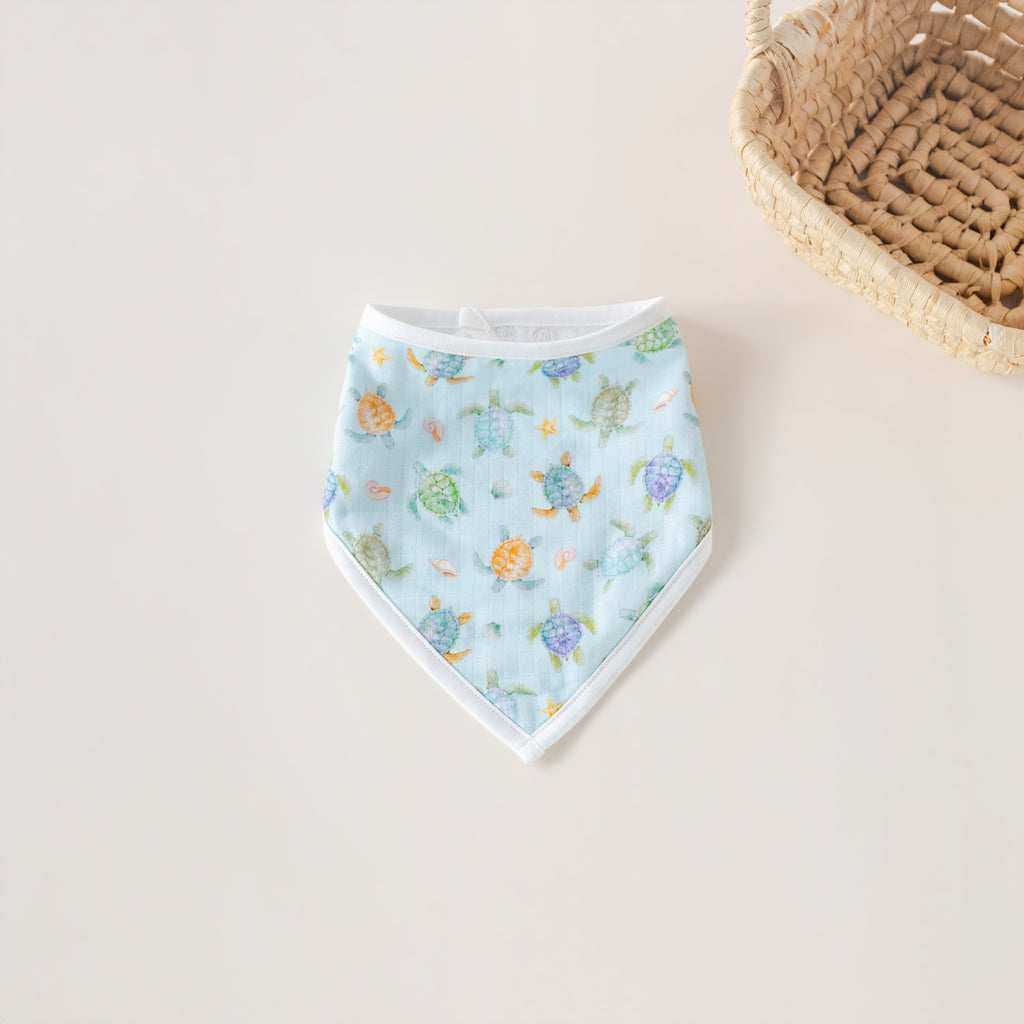 Turtley Awesome Organic Muslin Bib (Pre-Order Arriving Spring 2027)