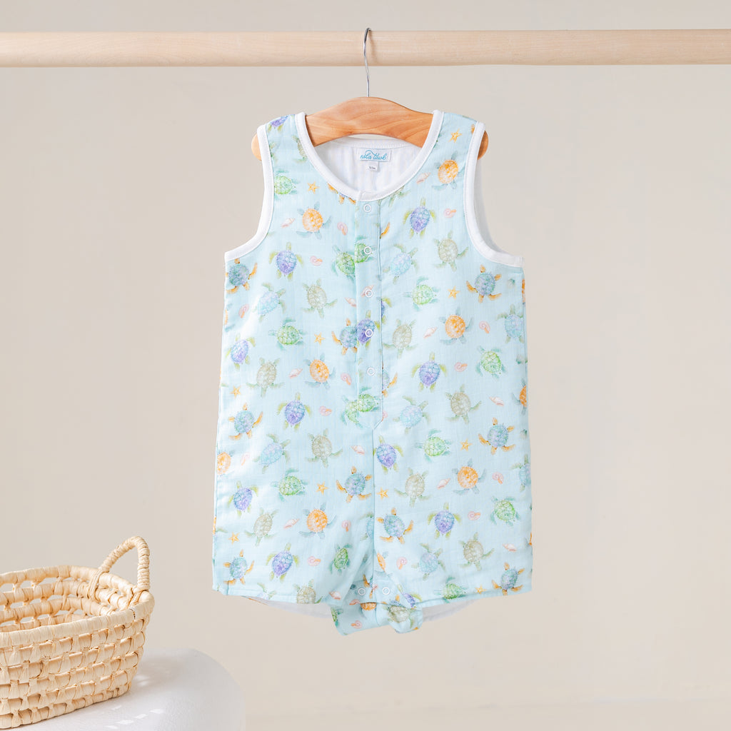 Turtley Awesome Organic Muslin Shortall (Pre-Order Arriving Spring 2027)