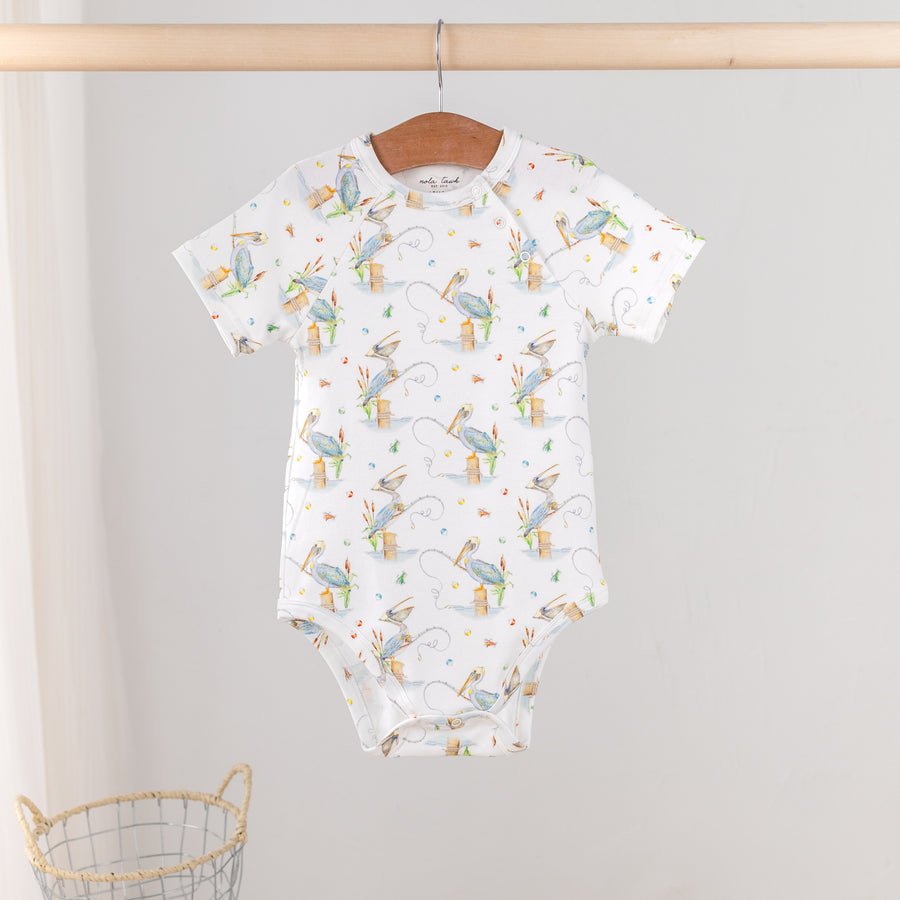 Pelican Bay Organic Cotton Onesie (Pre-order Arriving Spring 2026)