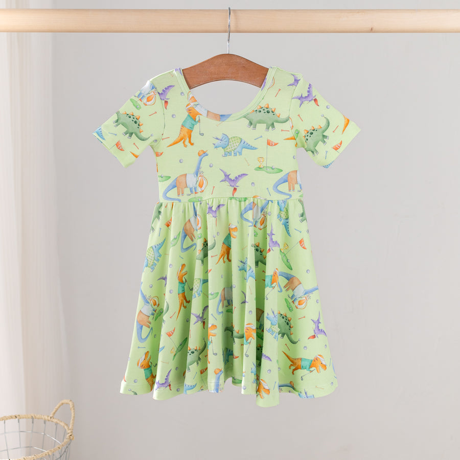 Jurrassic Par Organic Cotton Dress for Kids (Pre-Order Arriving Spring 2026)