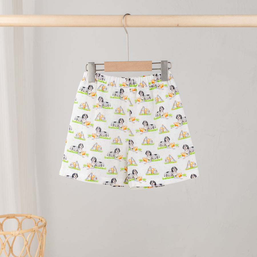 Mascot Mania in Tennessee Organic Muslin Shorts (Pre-Order Arriving Spring 2026)