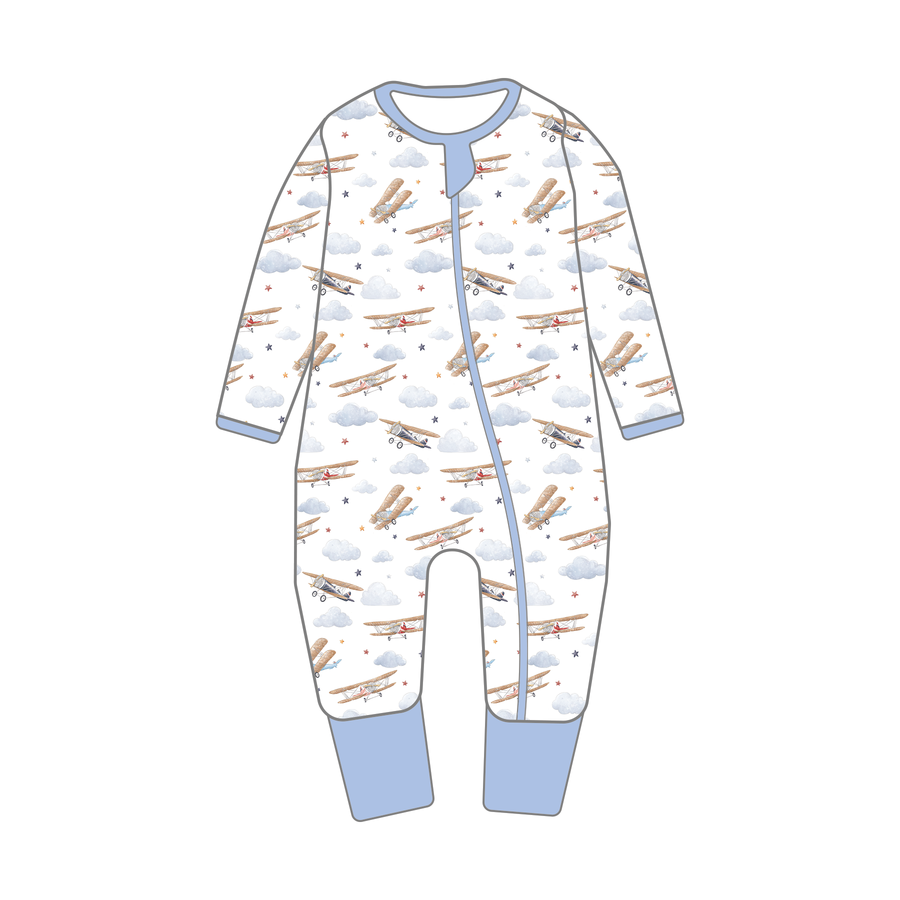 Just Plane Awesome Organic Cotton Kids Pajamas (Pre-Order Arriving Spring 2026)