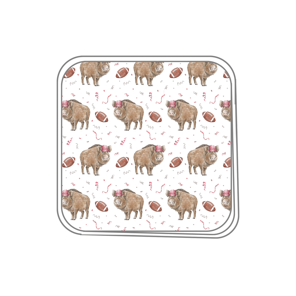 Kickoff in Arkansas Organic Muslin Swaddle Blanket (Pre-Order Arriving Spring 2027)