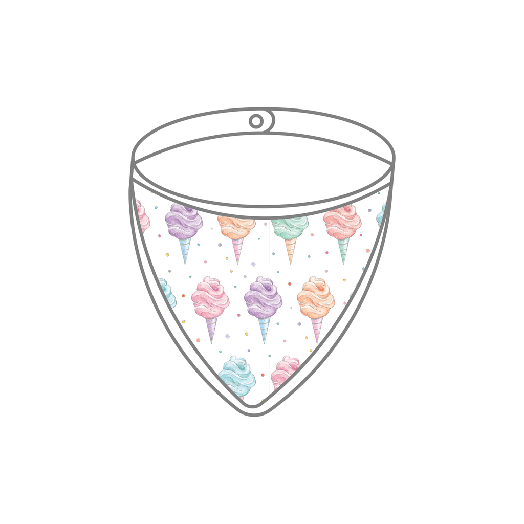 Sweet Celebration Organic Muslin Bib (Pre-Order Arriving Spring 2027)