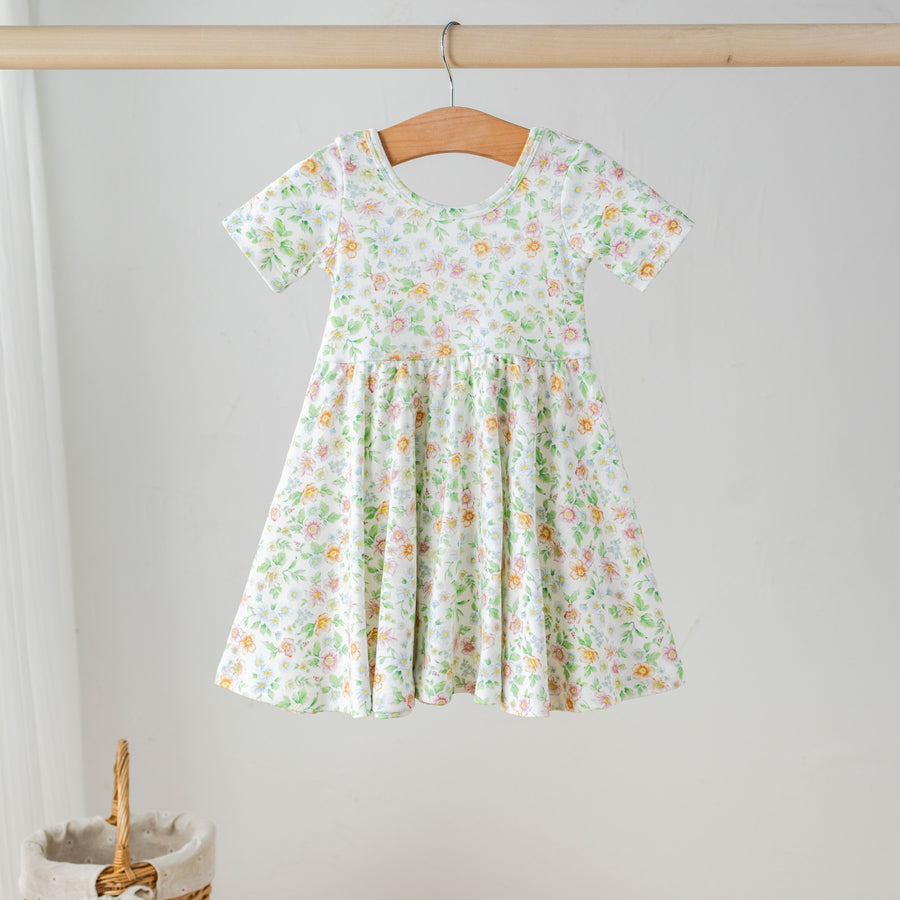 cotton twirl dress Nola Tawk Saints Louisiana's MVP Organic Cotton Twirl Dress 7