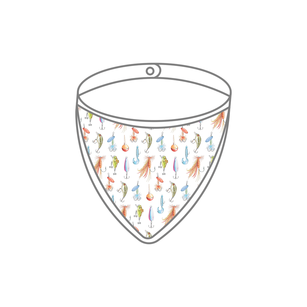 Hooked on You Organic Muslin Bib (Pre-Order Arriving Spring 2027)