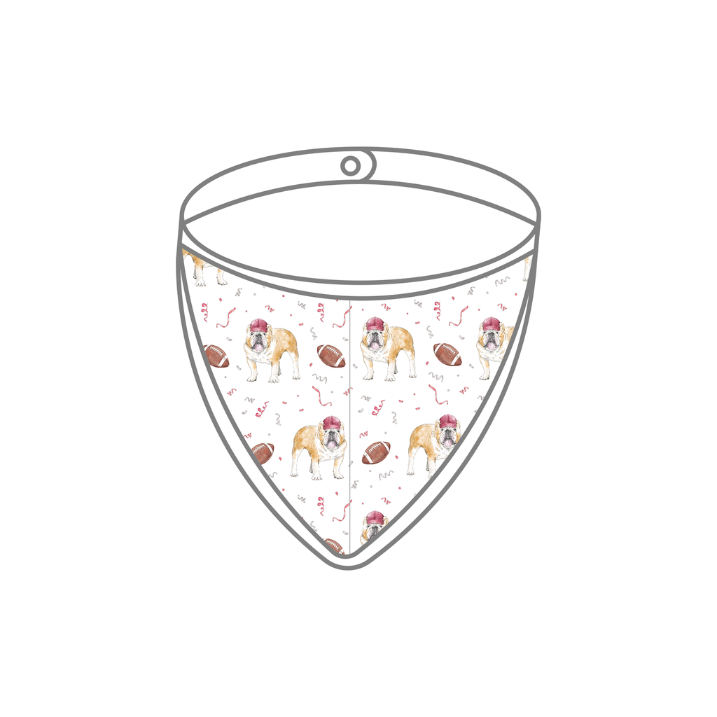 Kickoff in Mississippi Organic Muslin Bib (Pre-Order Arriving Spring 2027)