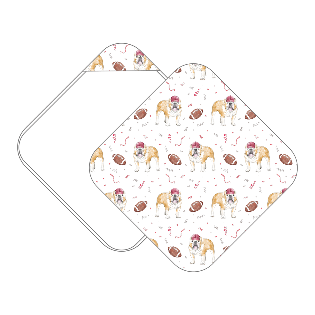 Kickoff in Mississippi Muslin Hooded Baby Towel (Pre-Order Arriving Spring 2027)