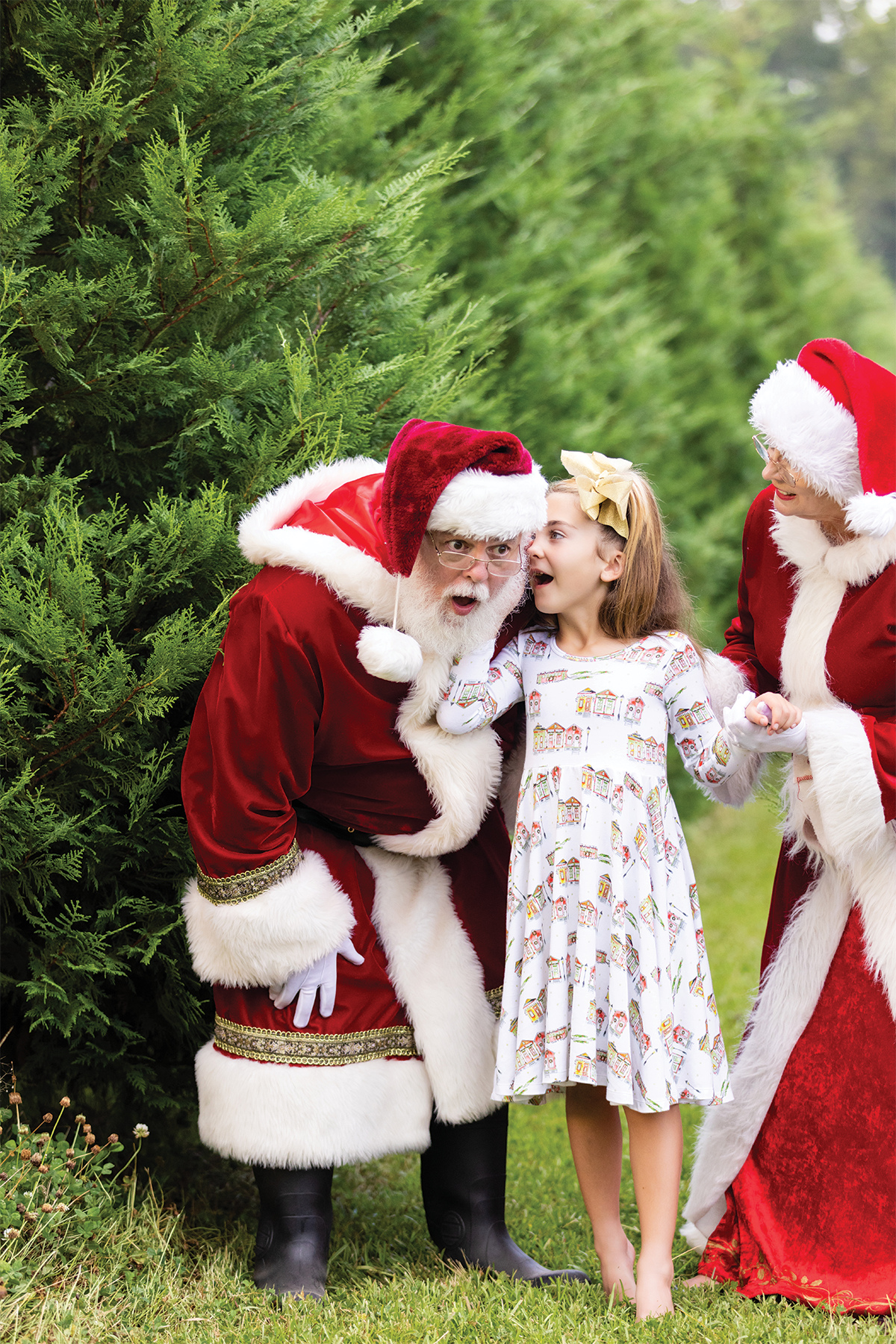 Bayou Wonderland Organic Cotton Christmas Dress for Kids – Nola Tawk