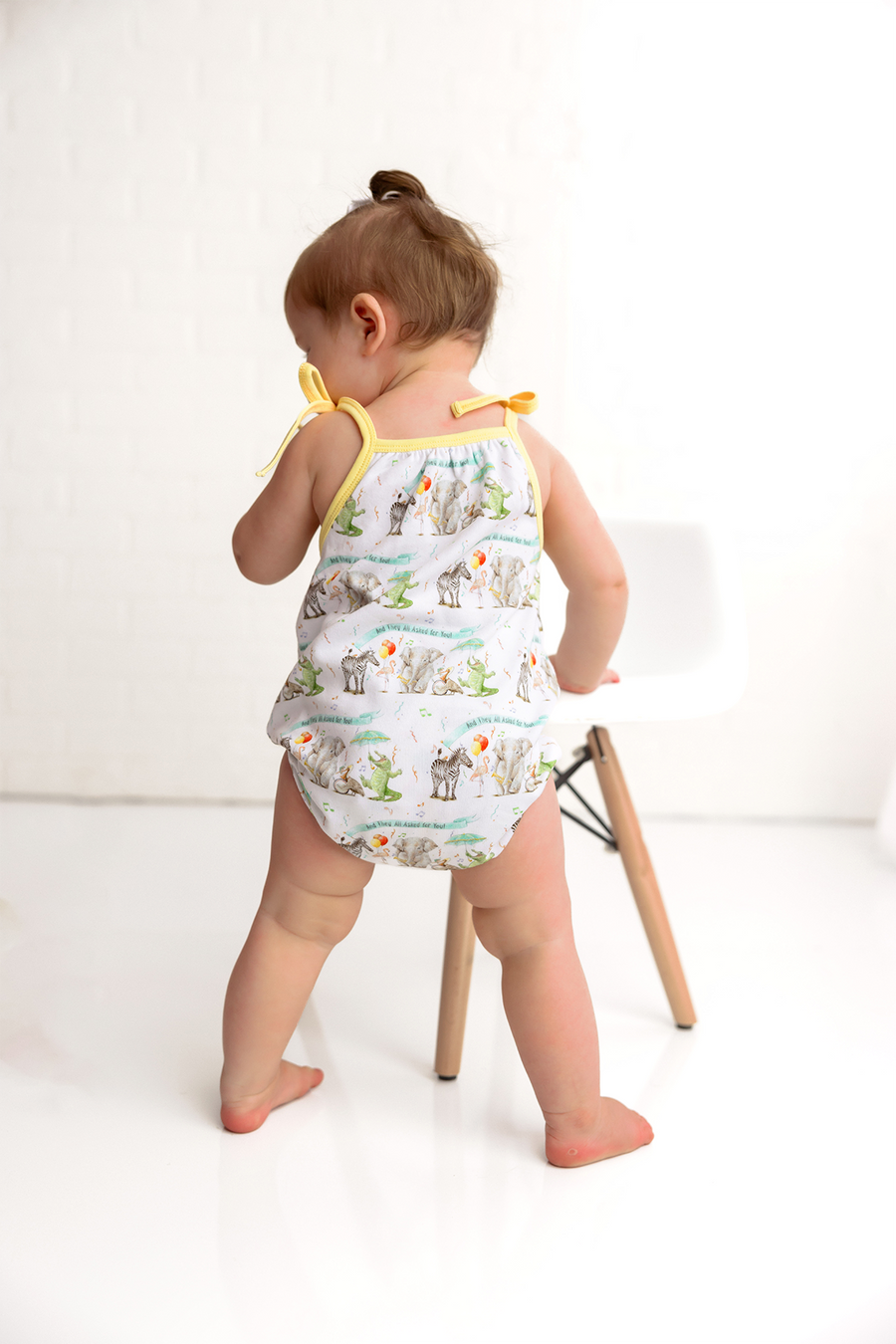 And They All Asked for You Organic Cotton Shoulder-Tie Onesie