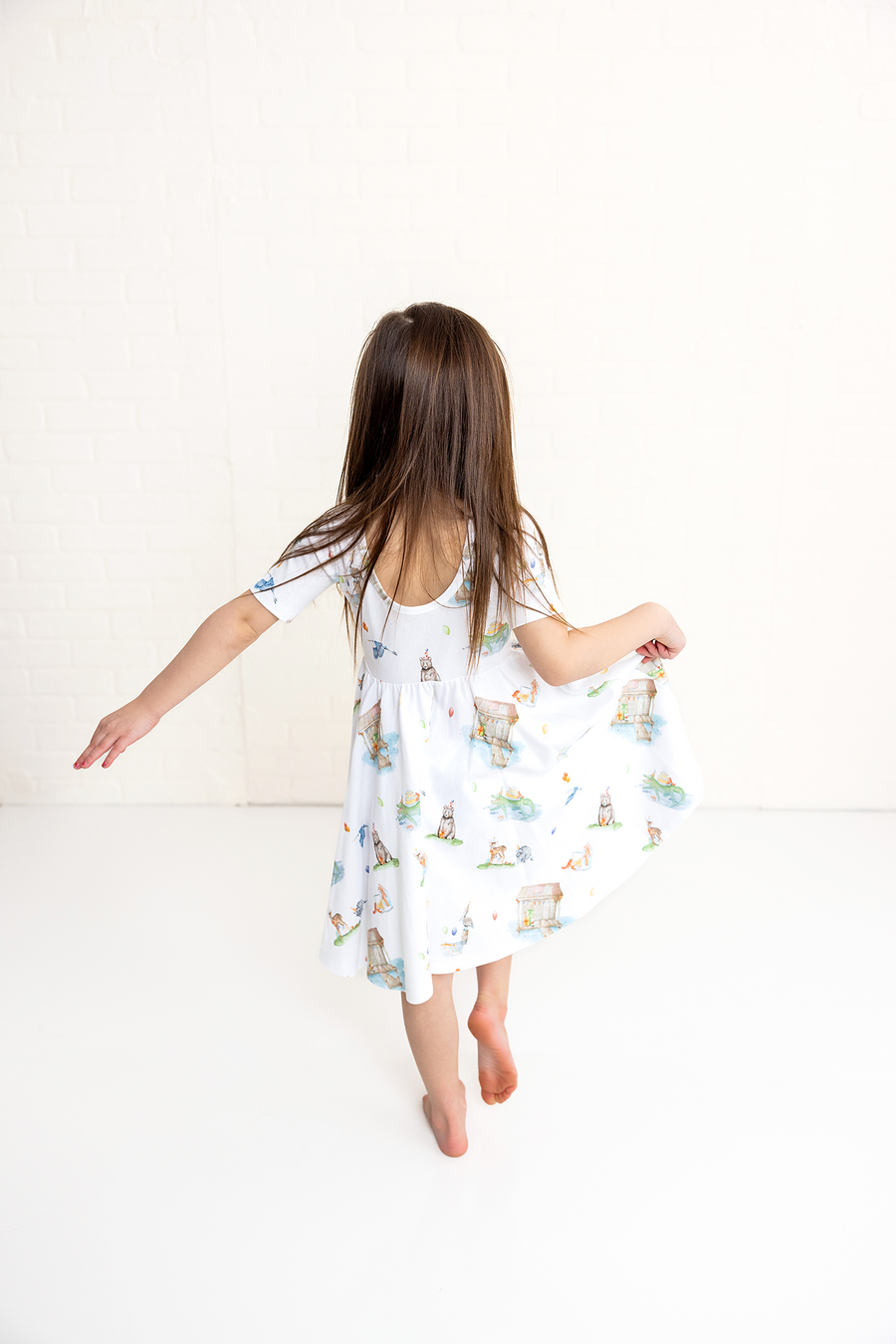 Bayou Birthday Organic Cotton Dress for Kids Nola Tawk Bayou Birthday Organic Cotton Dress for Kids Nola Tawk