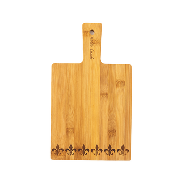 fleur-de-lis-bamboo-cutting-board