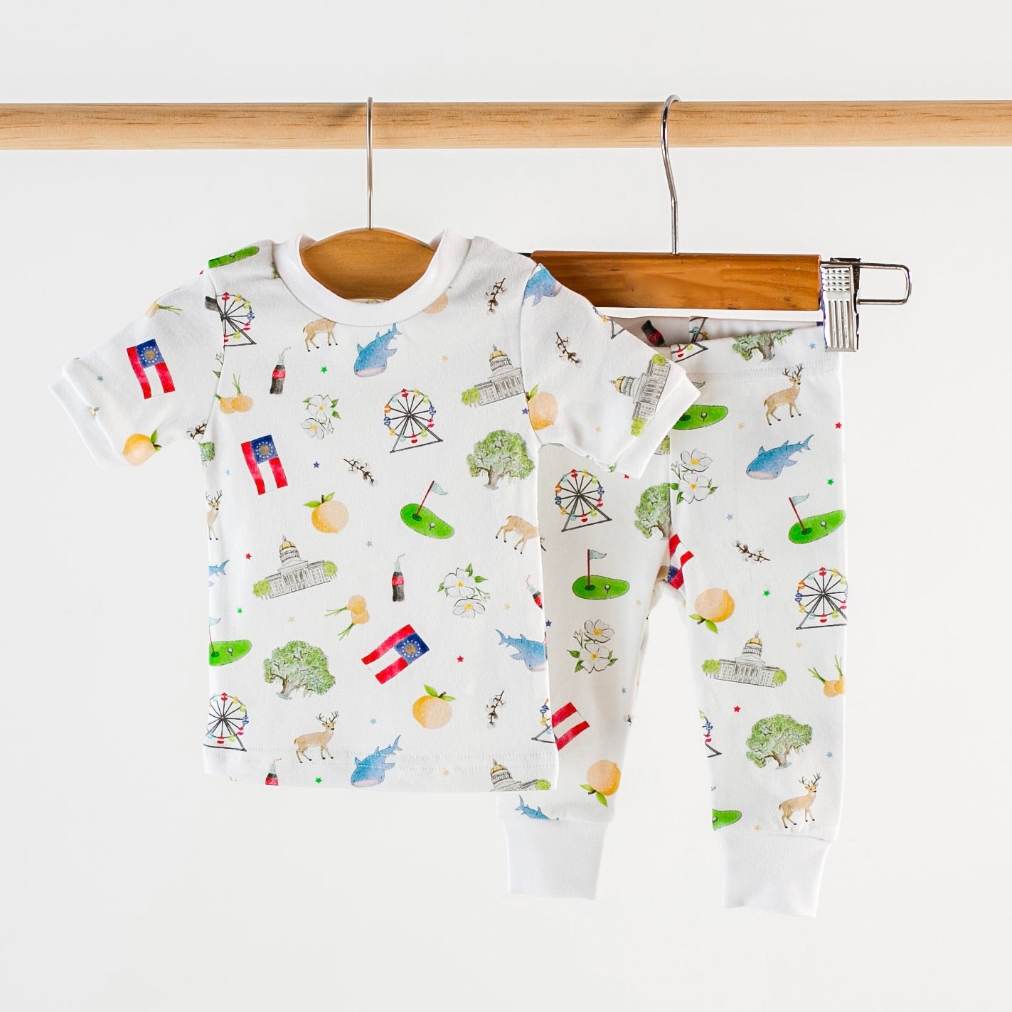 新品　Little Cotton Clothes◆Organic Nola Dr Hoppy Easter Organic Cotton Kids Pajamas – Nola Tawk