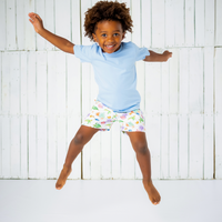 Just Keep Swimming Organic Muslin Shorts Nola Tawk