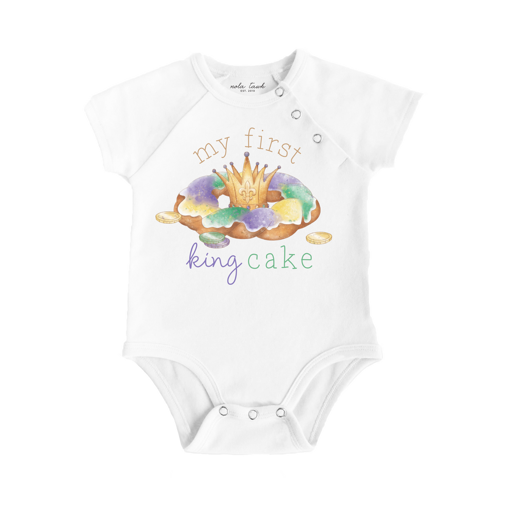 my-first-king-cake-organic-baby-onesie