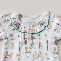 Powdered Sugar & Puppies Organic Cotton Play Dress – Nola Tawk
