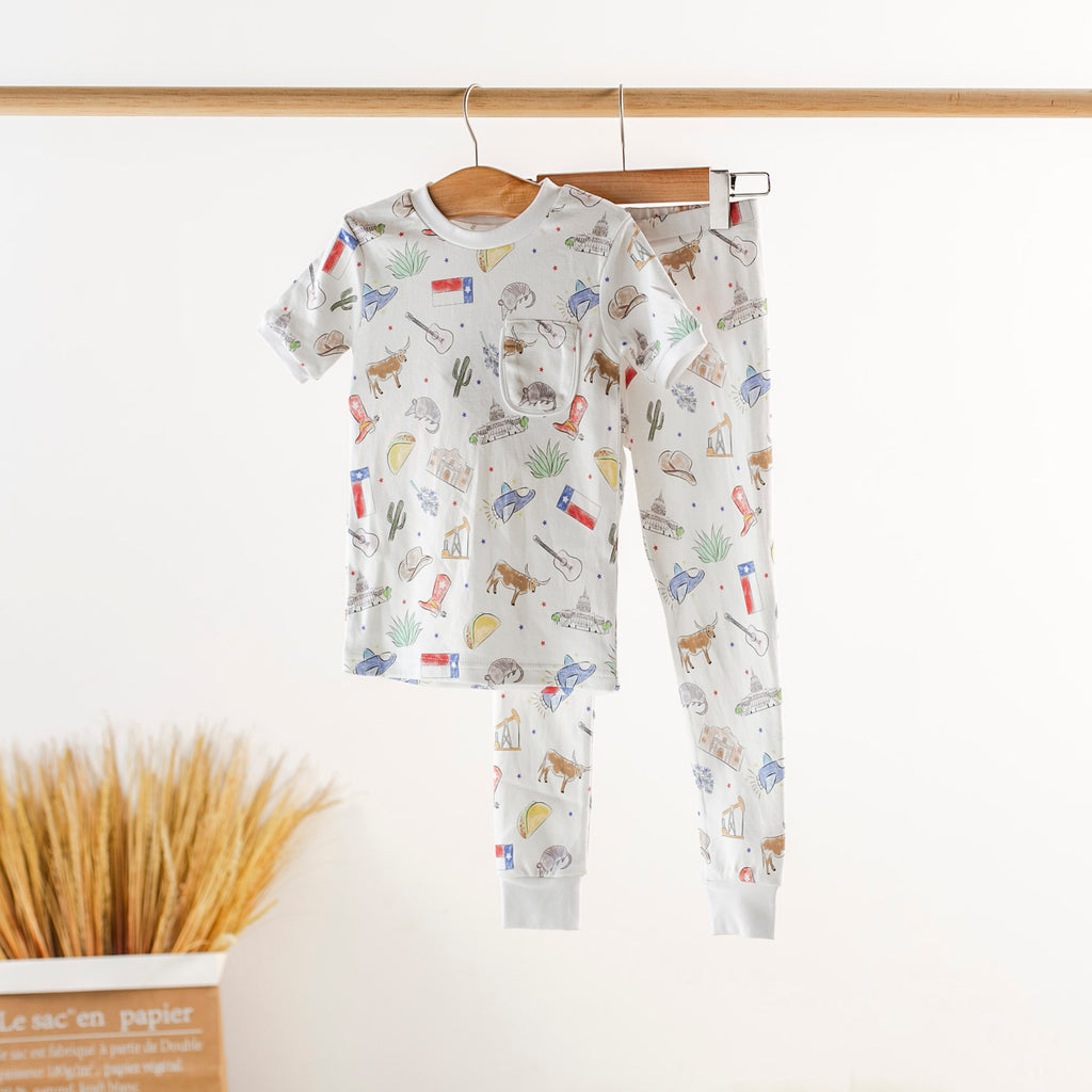 texas-kids-cotton-pajamas