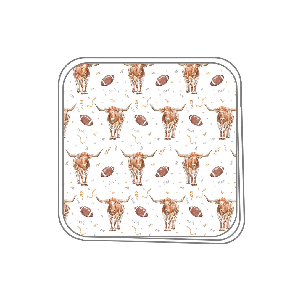 Kickoff in Texas Organic Muslin Swaddle Blanket (Pre-Order Arriving Spring 2027)