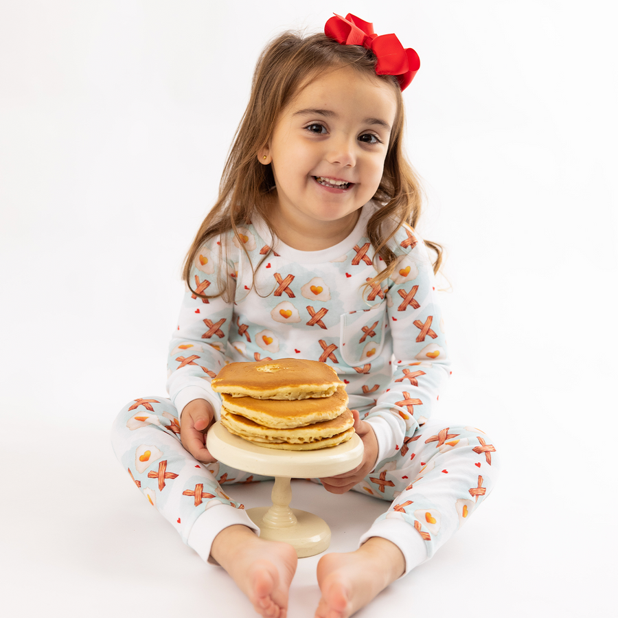 Brunches of Love Organic Cotton Pajama Set