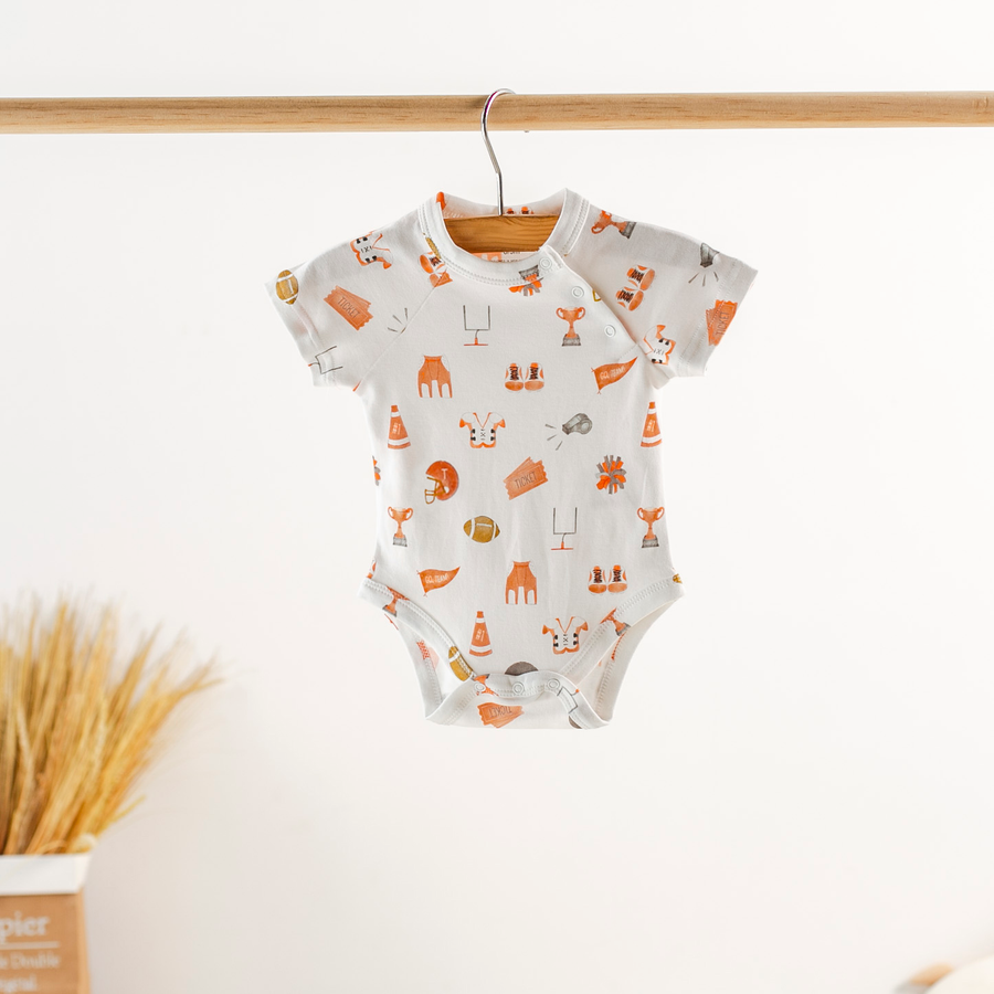 Let's go Longhorns Organic Cotton Onesie