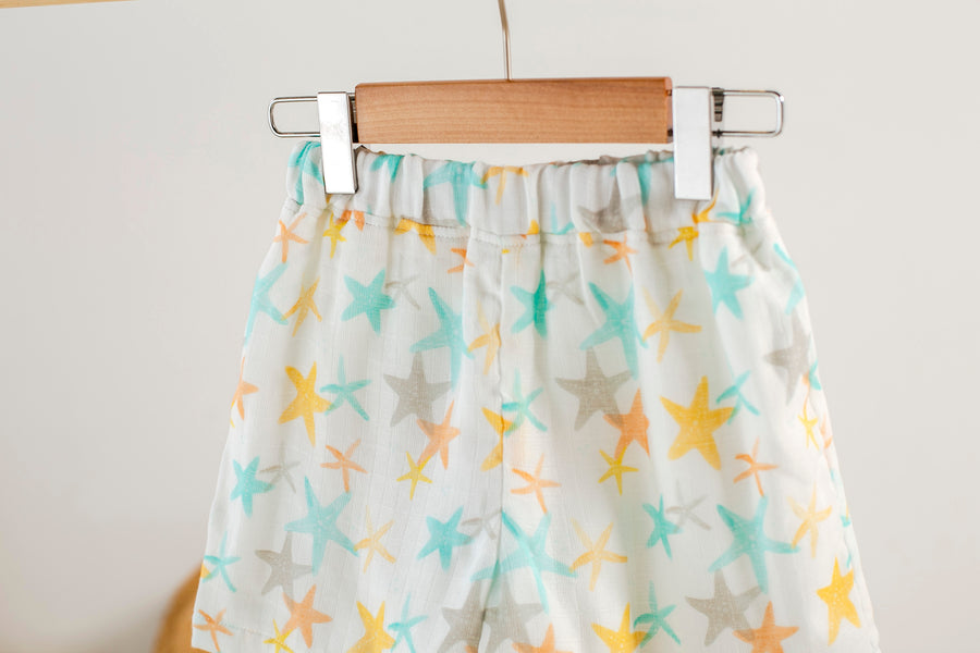 Starfish Organic Muslin Shorts