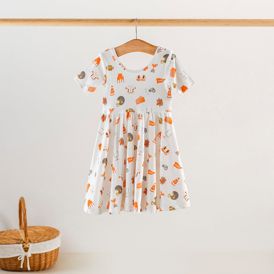Let's go Tennessee Organic Cotton Twirl Dress