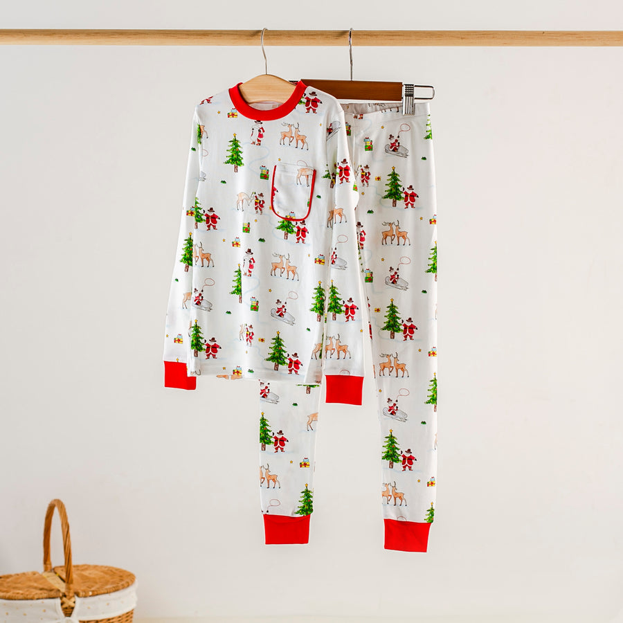 Ho, ho howdy Organic Cotton Pajama Set
