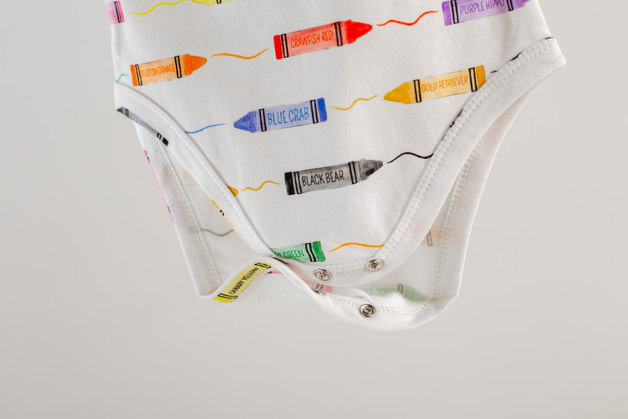 You color my world Organic Cotton Onesie