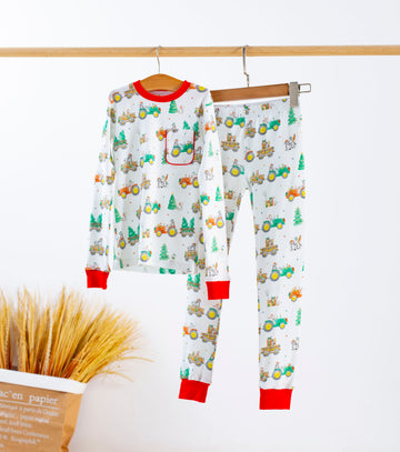Moo-y Christmas Organic Cotton Pajama (Pre-Order Arriving July 2023)