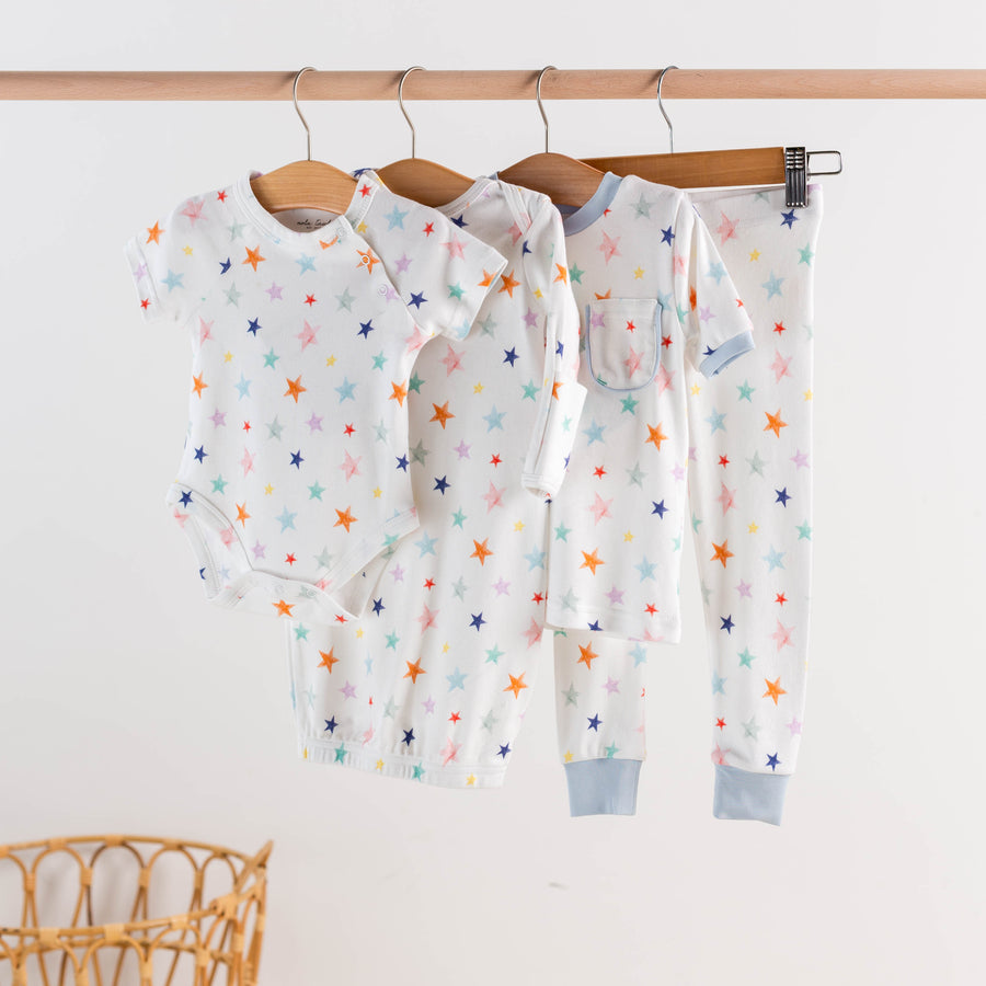 Wish Upon a Star Organic Cotton Pajama Set
