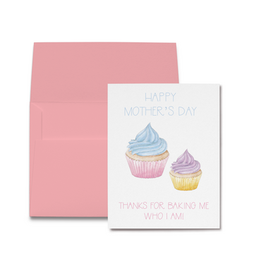 Mother's Day Cupcake Greeting Card
