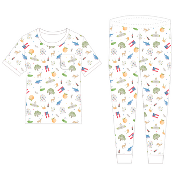 Georgia Kids Organic Cotton Pajama Set (Pre-Order Arriving Fall 205)