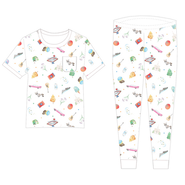 Tennessee Kids Organic Cotton Pajama Set (Pre-Order Arriving Fall 2025)